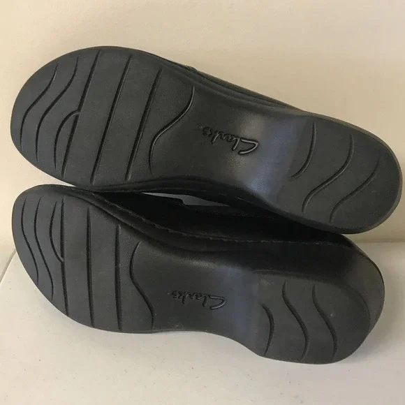 Clarks Women's Size 9 Channing Enna Slip-On Loafer Shoes, Black - FLOOR … - Picture 6 of 8